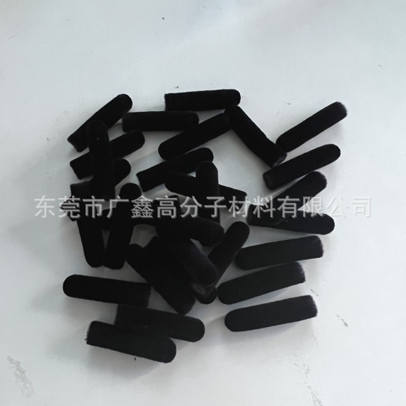 黑色植绒清洁笔海绵头蓝牙耳机耳塞缝隙除尘聚氨酯海绵头现货