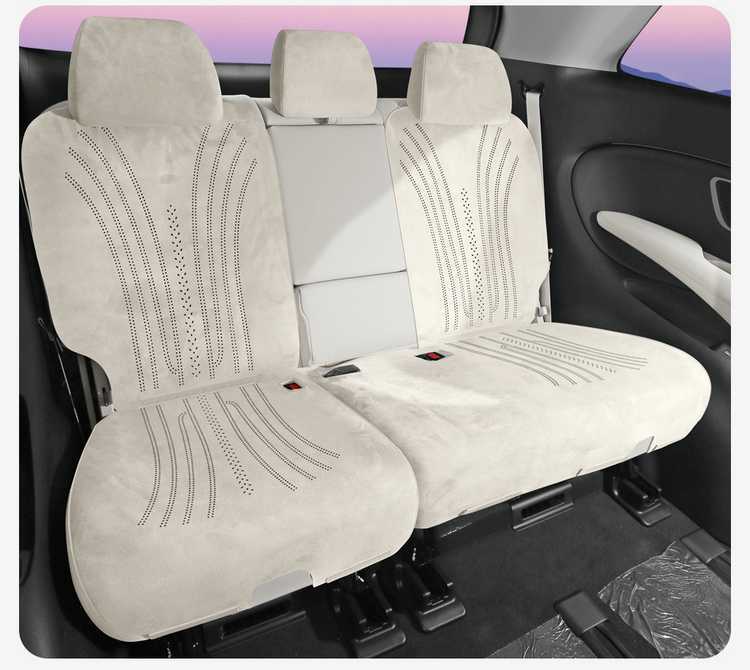 Seat Cushion for DENZA D9 2025 2026 Universal Four Seasons Breathable Suede Seat Cover