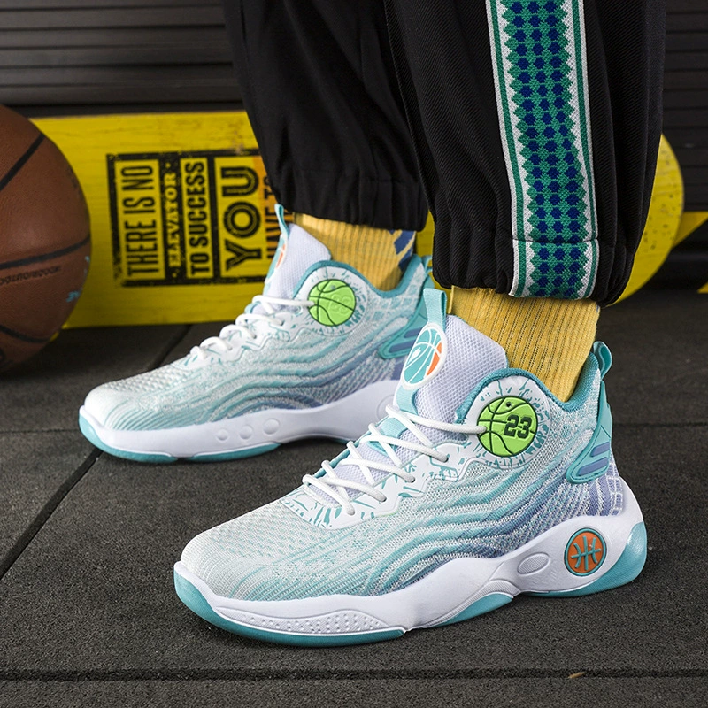 2024 модные новые баскетбольные кроссовки Тенденции мужской обуви дикие кожаные дышащие кроссовки баскетбольные кроссовки для студентов
