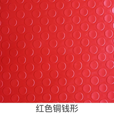 Avtomobil döşəmə paspasları — Rubber Truck Car Pad Electric - red-copper-coin-shape-04m-06m-random-color-pattern
