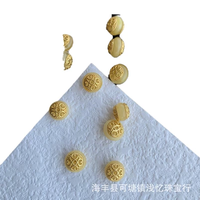 beeswax Amber spacer beads accessories: Zərgərlik ara hissələri