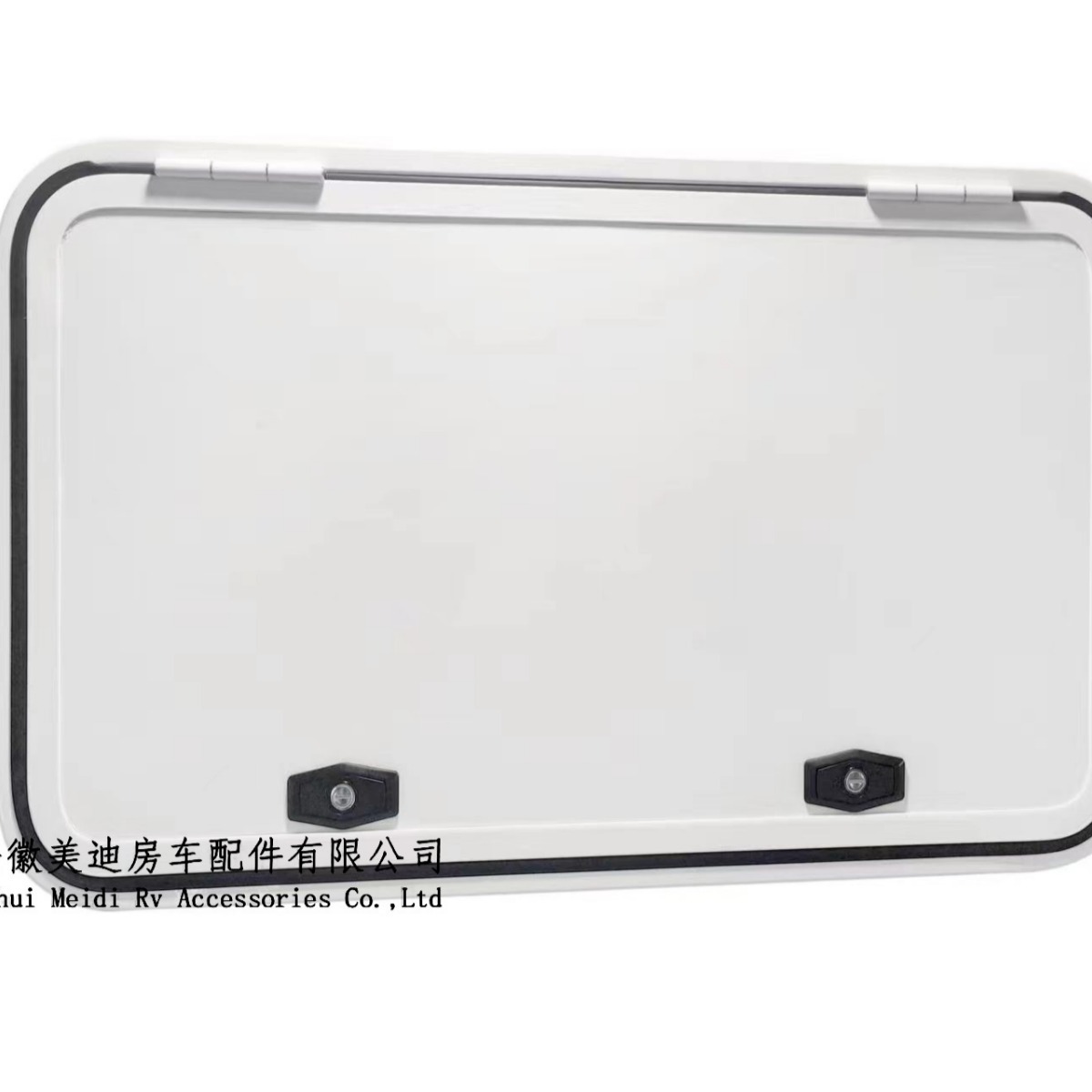 MD puerta de autocaravana remolque de aleación de aluminio con cerradura puerta de almacenamiento de equipaje fabricante de comercio exterior de aleación de aluminio