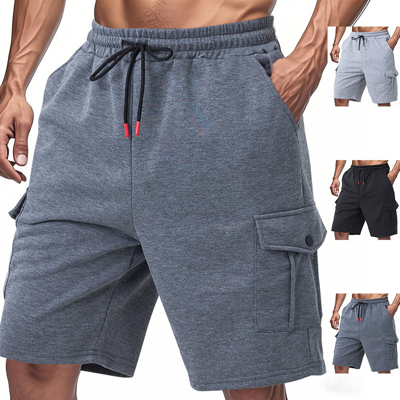 European and American Independent Station American Shorts Men's Hot Selling Heavy Loose Casual Multi-Pocket Sports Tooling Shorts