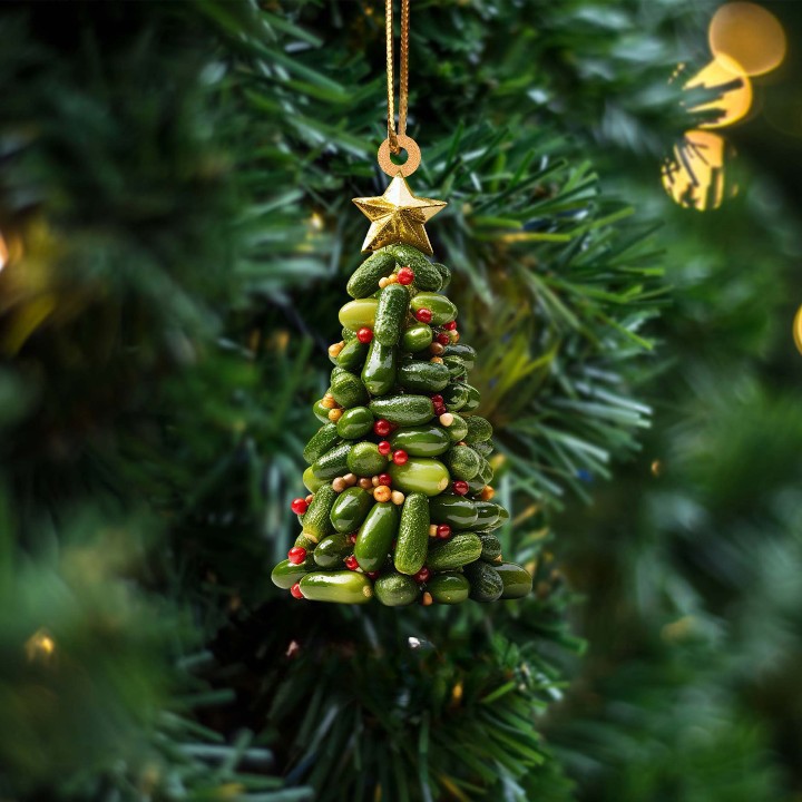 Transfronterizo nuevo creativo árbol de Navidad coche colgante Navidad acrílico decoración vacaciones decoraciones para el hogar image 23