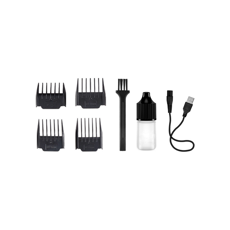 Kemei PET eléctrico Clipper KM-CW12 con luz indicadora USB recargable PET pelo Clipper trimmer