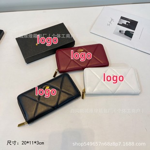 Foreign Trade Letter Money Clip Gift Box Women's Wallet Handbag Urban Simple Outing Coin Purse Wholesale Dropshipping