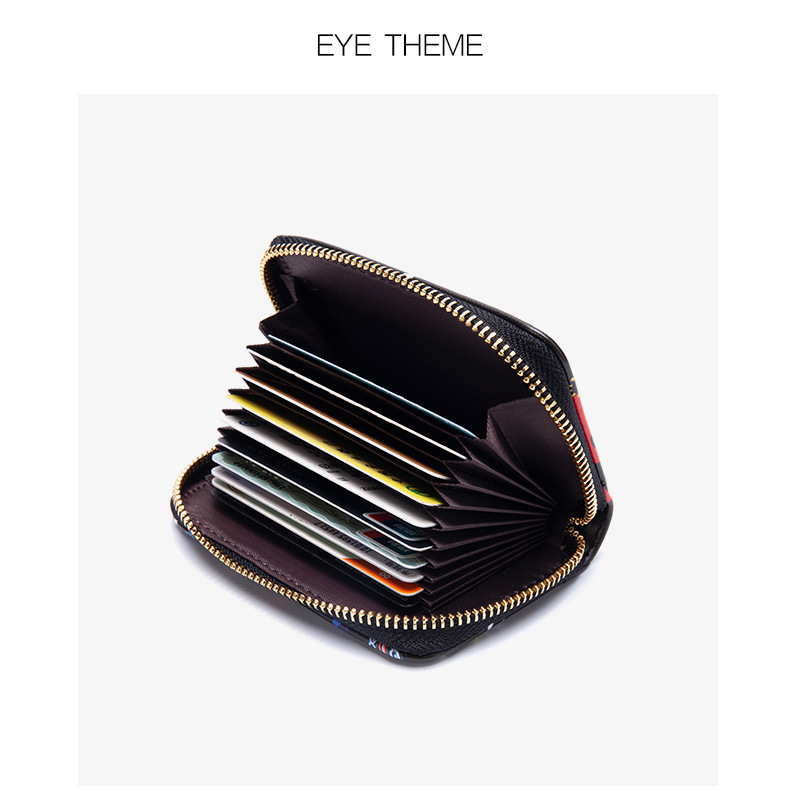 2022 nuevo titular de La tarjeta Multi-Tarjeta antirrobo pequeña exquisita Tarjeta de gran capacidad titular de la tarjeta de crédito bolsa de identificación