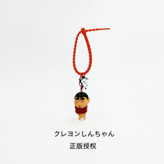 正規版のクレヨンしんちゃんのお尻の変装のキーホルダーのペンダントの卸売りの男女のかわいい漫画の公仔のカバンのペンダント