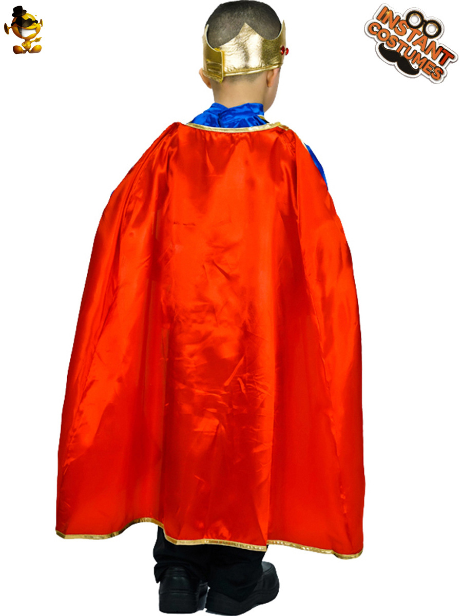 Estilo de los niños pequeño Rey traje de la etapa ropa de fiesta de disfraces Cosplay ropa