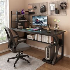 コンピュータデスク家庭用デスクトップネット赤電気競争テーブル賃貸屋テーブル作業台シンプルデスク学習机机
