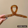 Brand big crab pin, shark, hairgrip, advanced hair accessory, South Korea, simple and elegant design, high-quality style