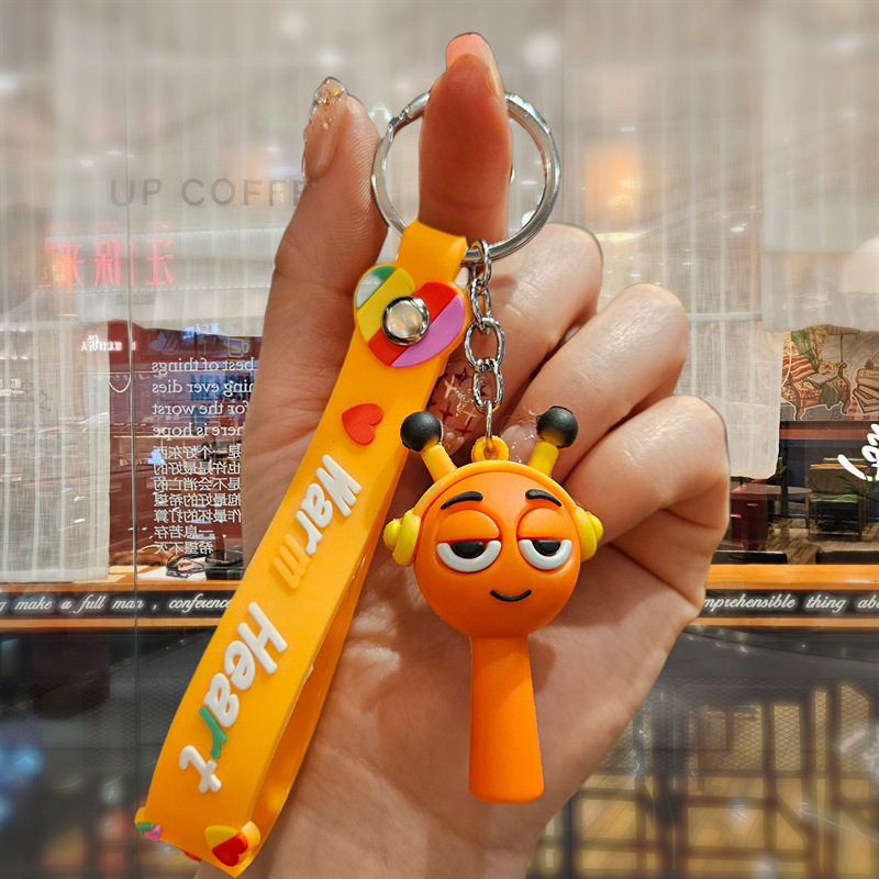 国境を越えたインターネット有名人の漫画キーホルダーペンダント外国の山と海の経典木の棒人形キーホルダーブラインドボックストレンディなペンダント|undefined