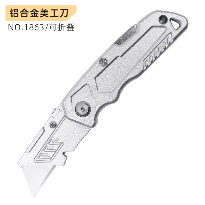 Cuchillo plegable de acero inoxidable resistente todo-acero mango de plástico alfombra cuchillo industrial de corte de papel electricista corte arte cuchillo trapezoidal titular de cuchillo trapezoidal