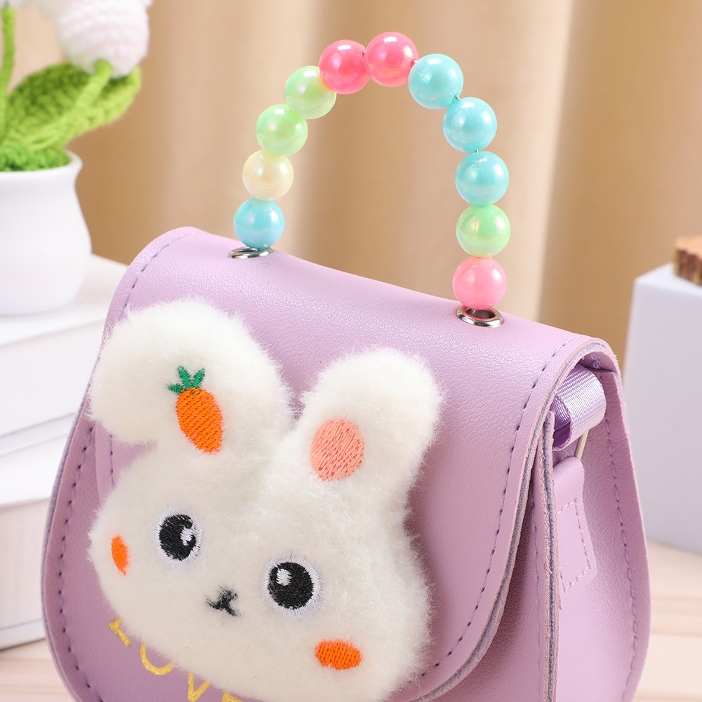 Nuevo monedero para niños Moda linda bandolera Aisha Little Princess Pearl Monedero portátil al por mayor