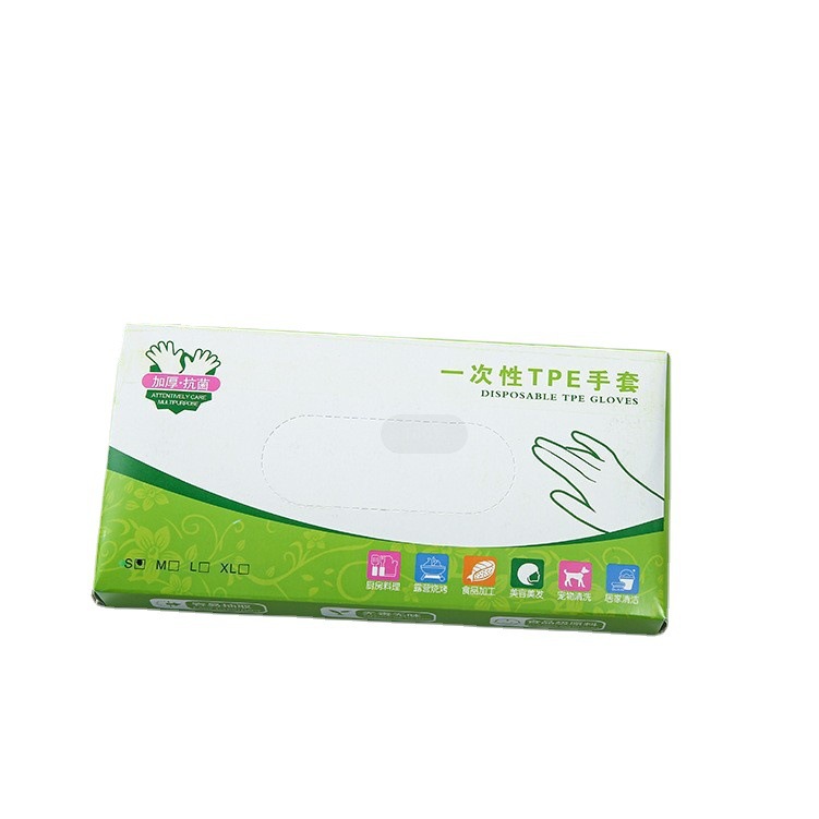 Guantes desechables de grado alimenticio especial de langosta de plástico de cocina de catering película transparente doméstica de espesamiento comercial