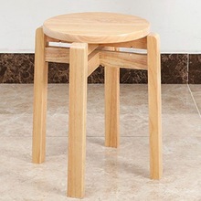橡木餐桌凳实木凳子家用会议办公现代中式板凳台客厅吃饭厂家批发