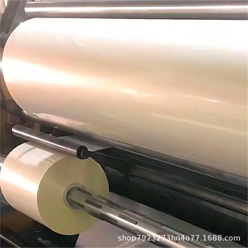 厂家供应75微米非硅离型膜 0.075透明单抗非硅离型膜 离型稳定