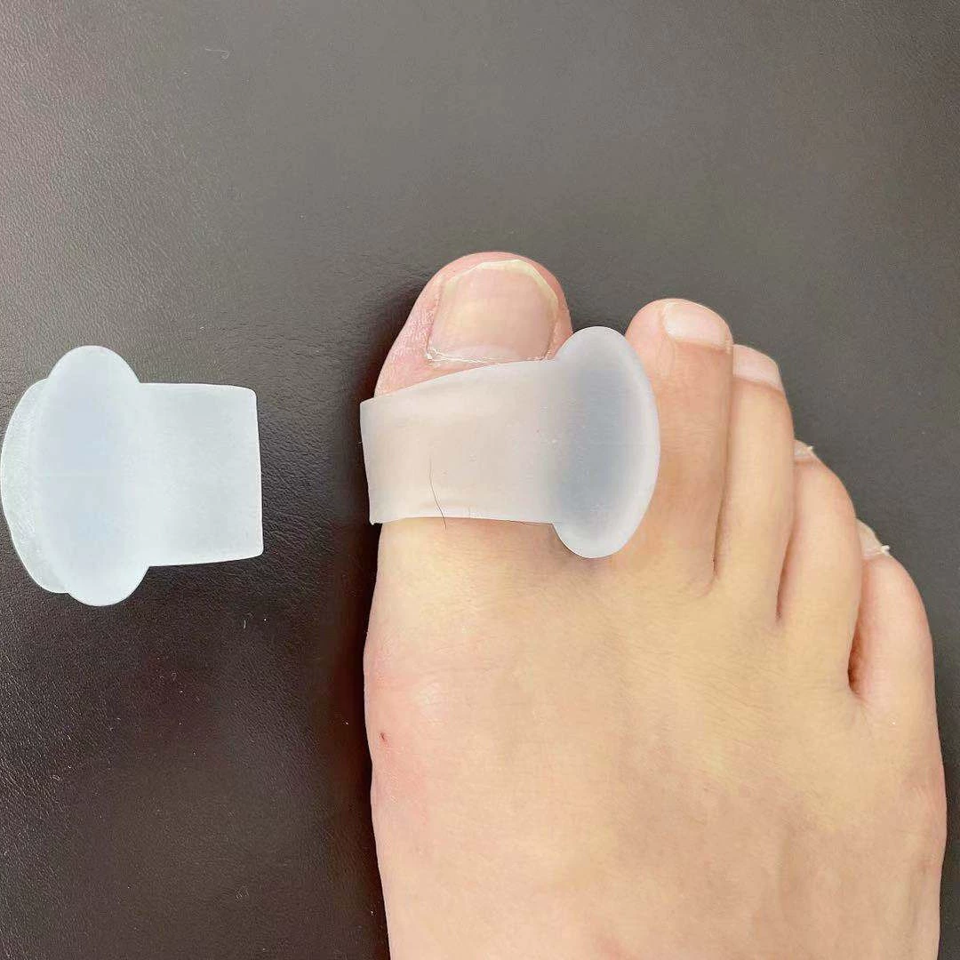 Силиконовый прозрачный разделитель пальцев, анти-затачивающее кольцо для пальцев