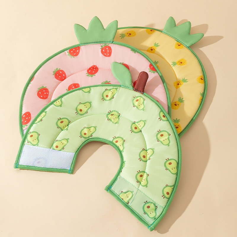 Gato fruta sello completo anillo de Elizabeth, protección después de la esterilización, anti-lamido y anti-mordedura, capucha de perro, collar de gato