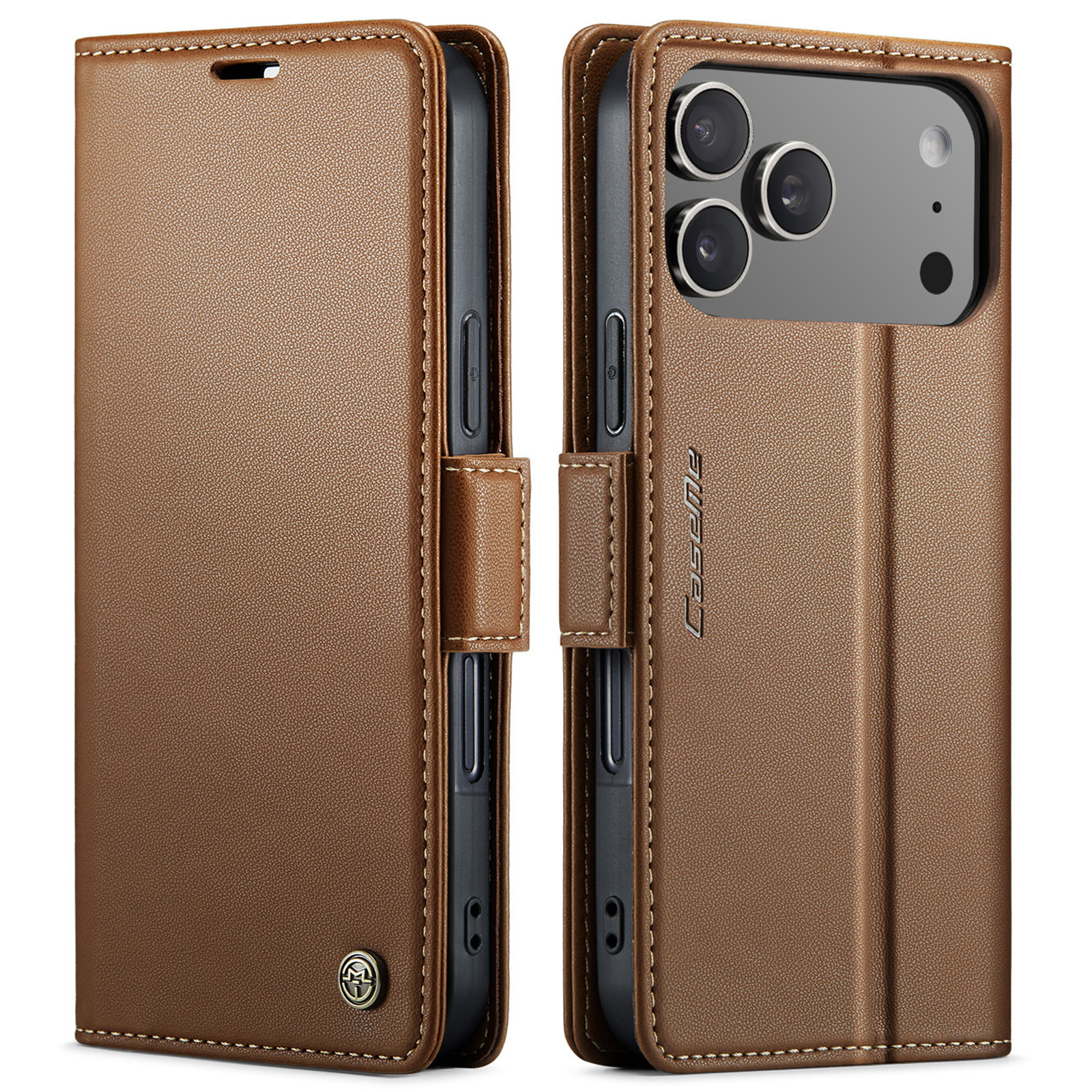 适用新款iPhone17防盗刷手机壳三星S24手机皮套苹果15翻盖保护套