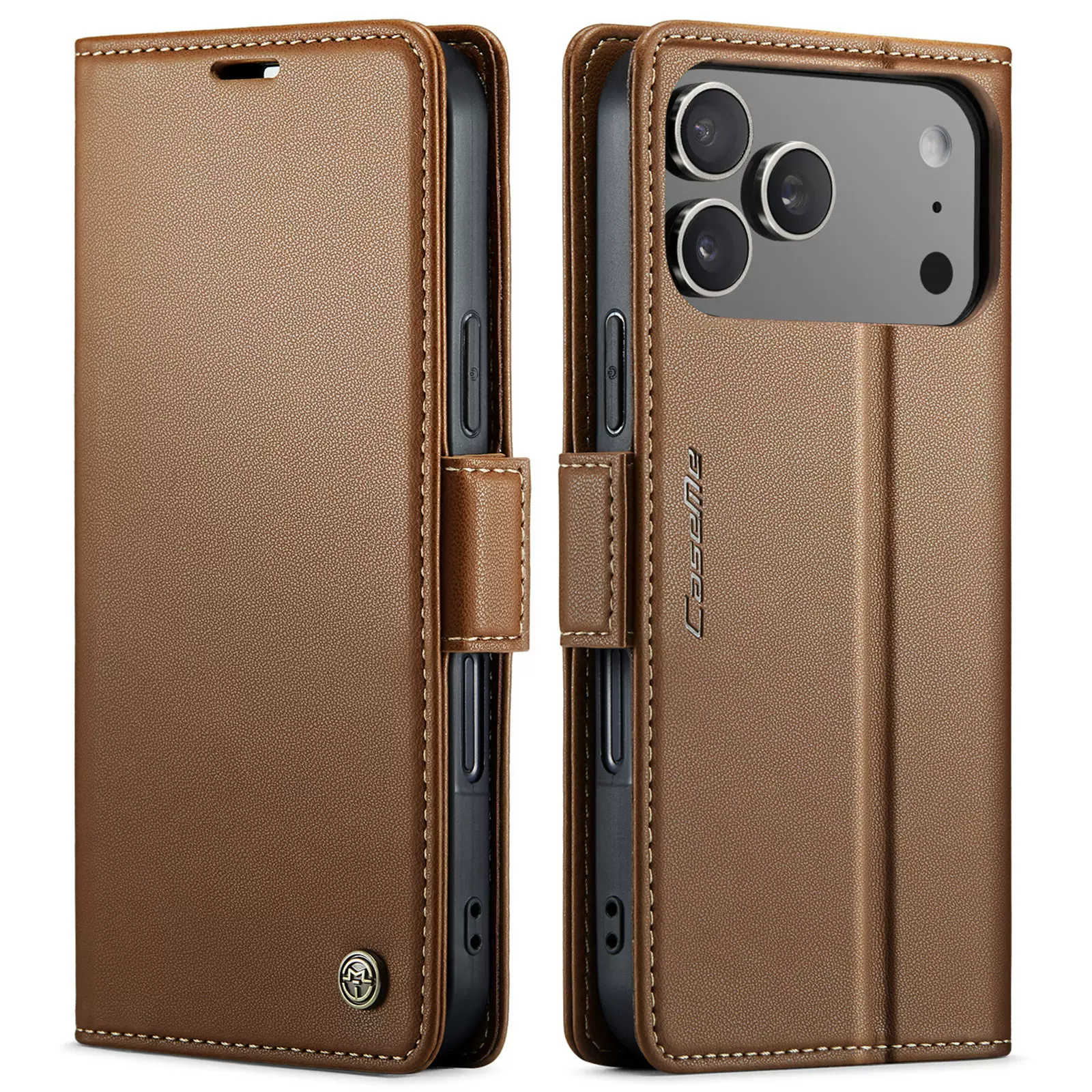 适用新款iPhone17防盗刷手机壳三星S24手机皮套苹果15翻盖保护套