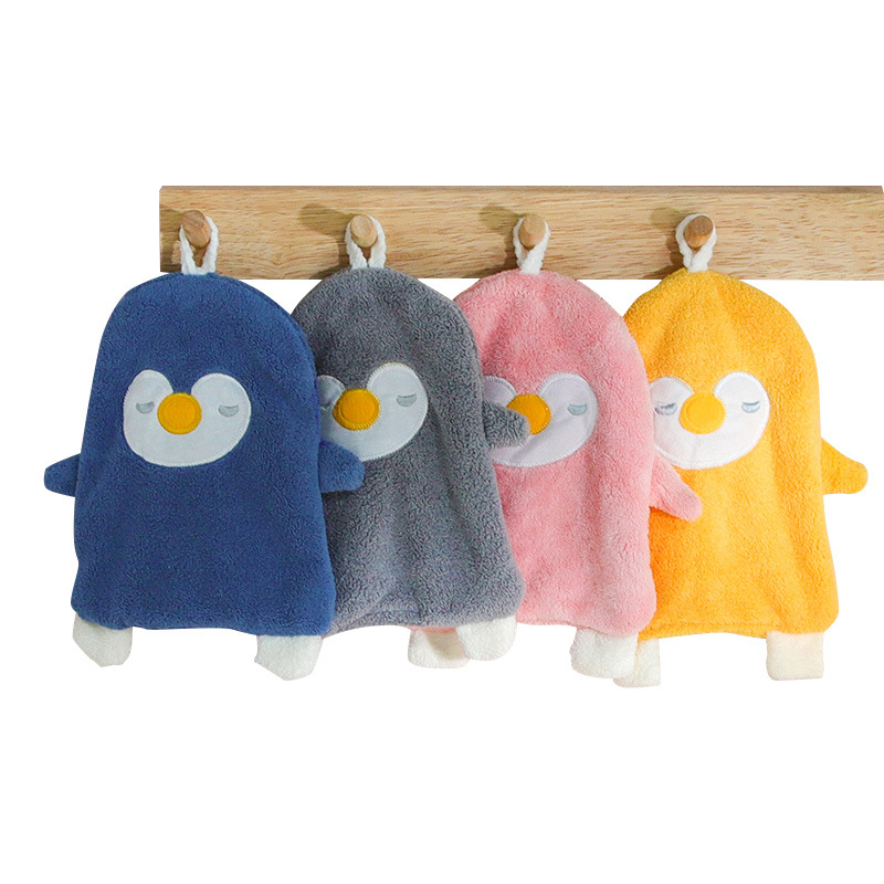 Súper toalla de mano colgante cocina trapo baño Lavado de Manos toalla absorbente hogar Toalla de saliva para niños toalla cuadrada