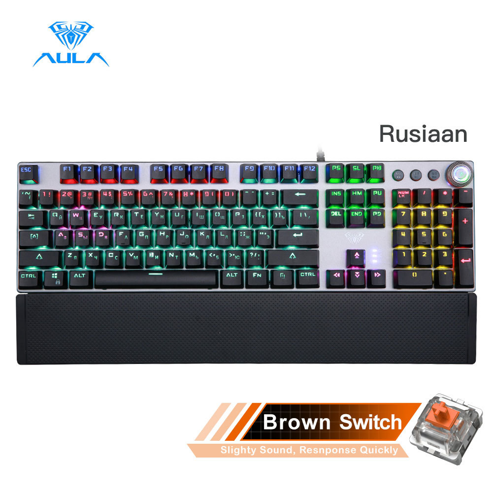 Mechanical Keyboard For Gaming With Metal Frame And Usb Connection_voghion.com