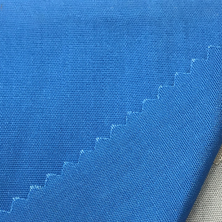 2022 teñido sólido 100gsm material uniforme ropa de trabajo ropa de tela plana
