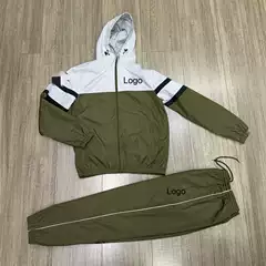 Foreign Trade Wholesale 2025 New Sports and Leisure Suits French Crocodile Classy Men's Tracksuit
