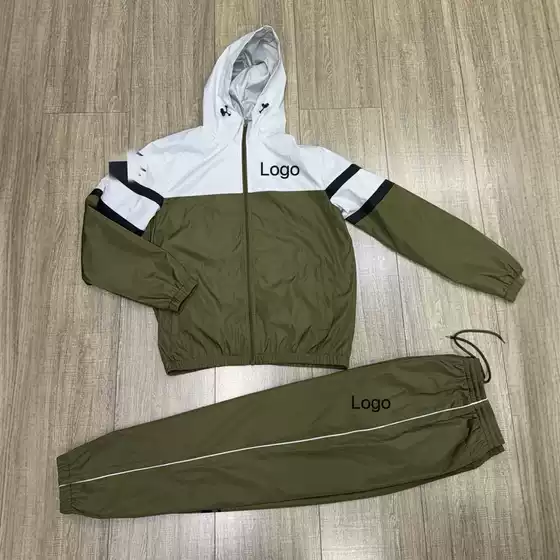 Foreign Trade Wholesale 2025 New Sports and Leisure Suits French Crocodile Classy Men's Tracksuit