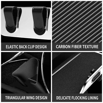 High-End, Car Glasses Clip/Bill Clip