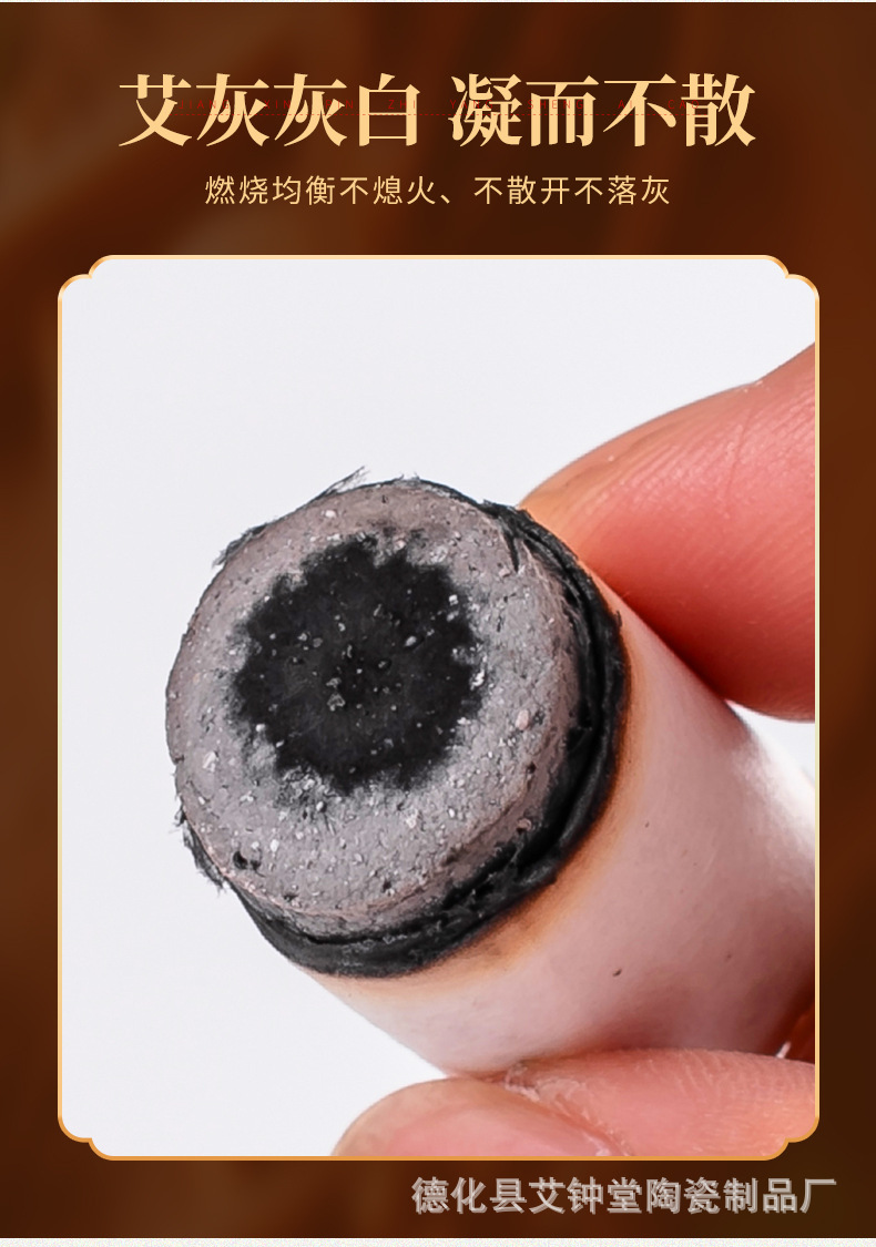 Moxa Rolls and Cones Aged Pure Mugwort Ai Cao Moxibustion Sticks for Home Warming Therapy specifications