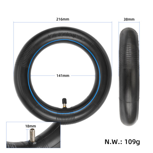 Electric Scooter M365/Pro/Pro2/1S Front and Rear Wheel 8.5-inch Outer Tire Inner Tube Pneumatic Tire 8 1/2*2 Tire