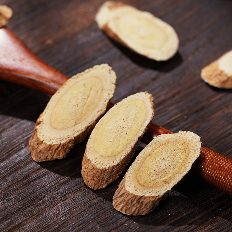 Minxian Astragalus Root Slices 250g Large Cut Huang Qi for Herbal Soups and Daily Decoctions quality and texture