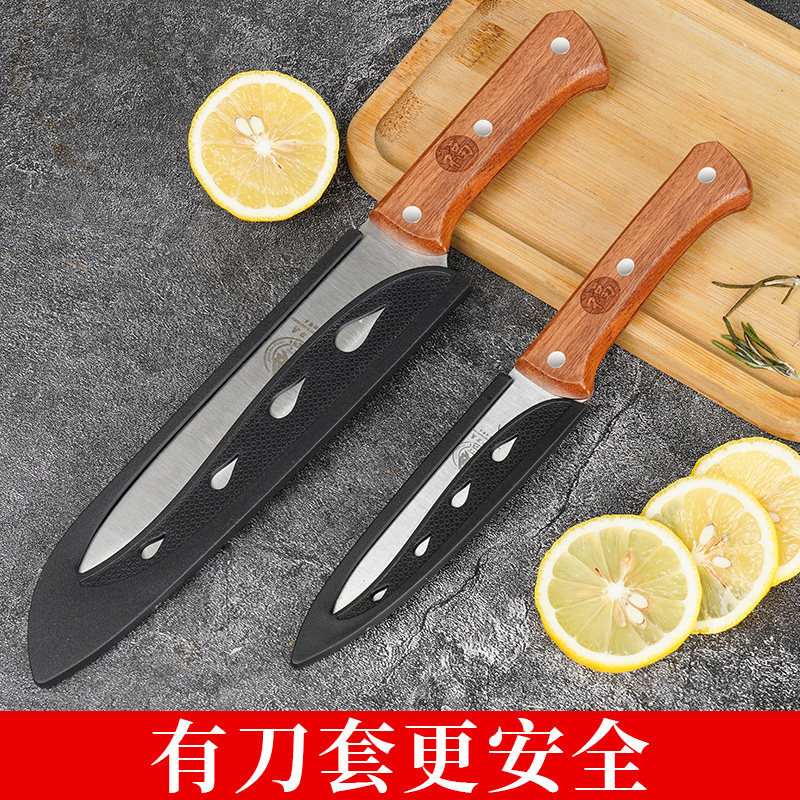 Comercio exterior mango de madera sólida cuchillo de corte de hueso cuchillo de corte de hueso cocina doméstica cortar verduras cortar carne cortar costillas afiladas sin regalo image 11