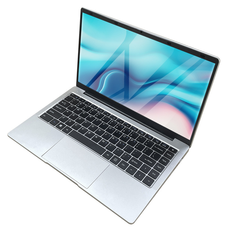 Factory Direct Sales 14inch Laptop Thin and Light Notebook N3060 Office Laptop Gaming Online Class Learning Laptop