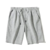 Mochi gray [Chinese cotton shorts]