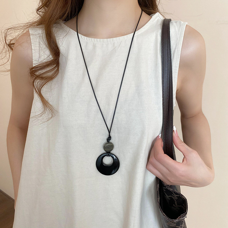 41# necklace-black