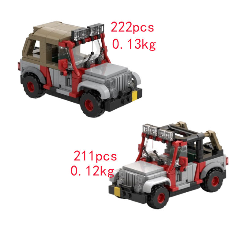Building Block Model Toy Car Diy Assembly Set Gift For Children_voghion.com