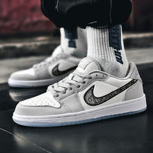 aj男鞋莆田dunk黑白熊猫联名sb情侣板鞋aj1低帮女鞋子跑步运动鞋