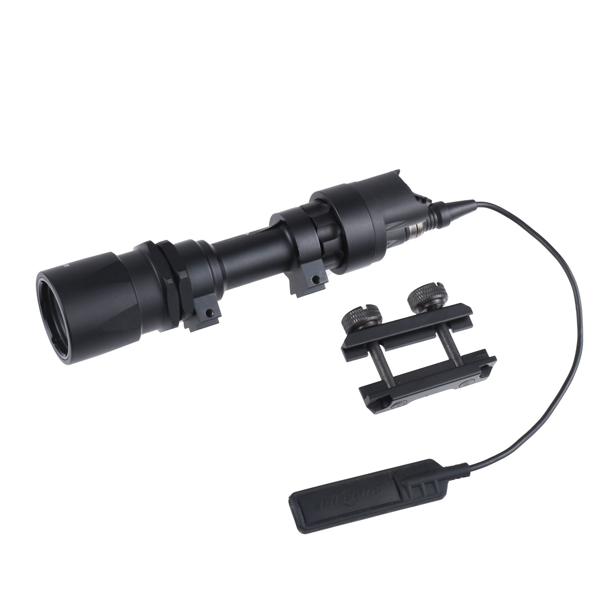 M951 linterna de casco táctico iluminación LED de 20mm guía de línea de cola de ratón linterna de aleación de aluminio