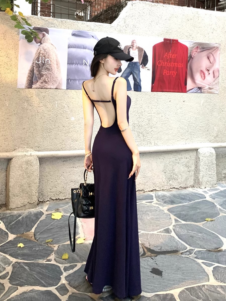 Summer blue dress