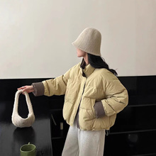 羽绒棉服女冬季2025年新款韩版宽松小个子棉衣面包服短款棉袄外套