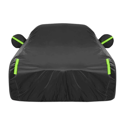 Full car cover for sun and rain — Car clothing - 2s-small-hatchback-395170150cm-dupont-oxford-black