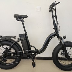 新型ebike20寸折叠锂电助力雪地自行车胖胎宽胎新型长续航沙滩电