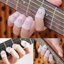 吉他硅胶指套 五色可选 初学者练习按琴手指套民谣木吉他防痛指套