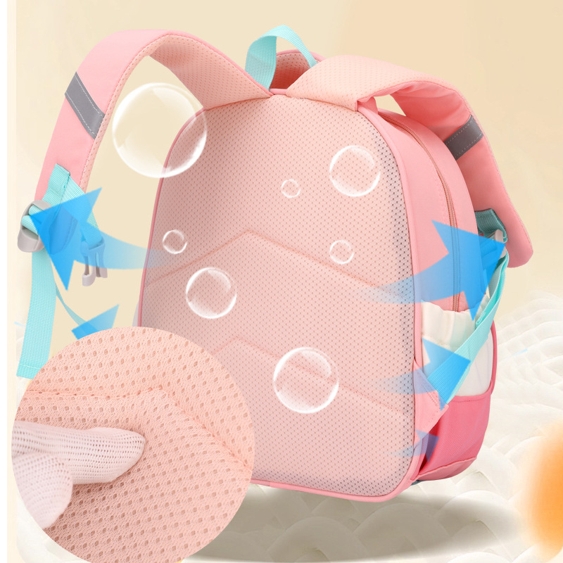 Peces naturales jardín de infantes de dibujos animados mochila ligera para niños de tamaño medio clase pequeña mochila preescolar niñas niñas mochila escolar