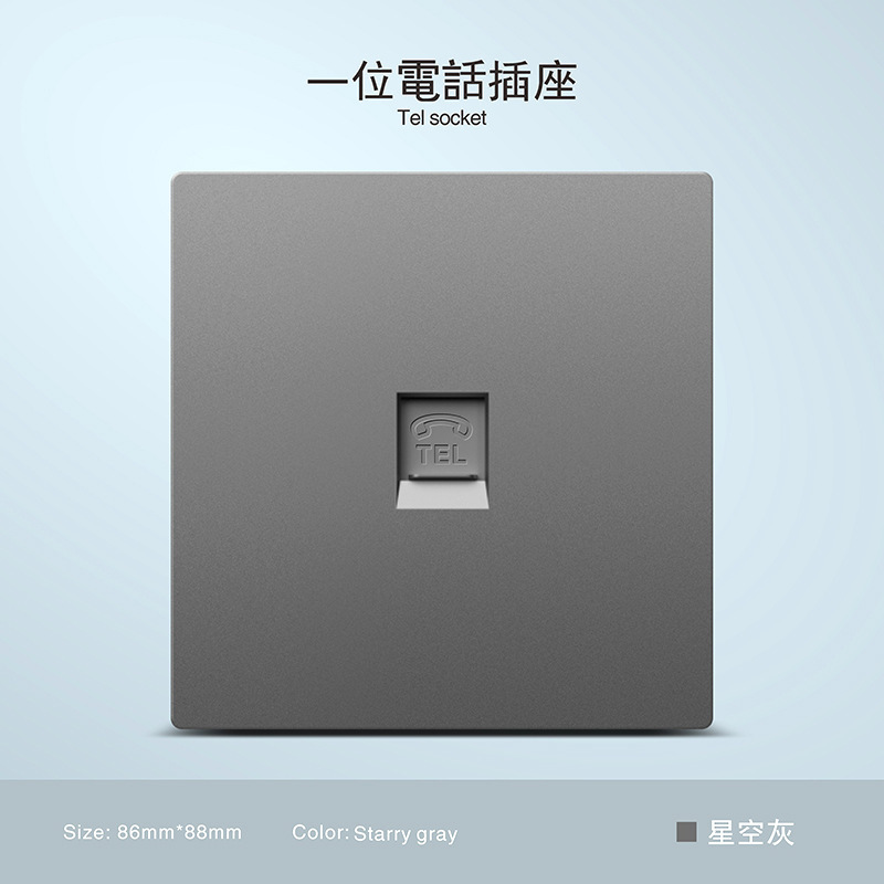 Inglés ultra delgada piel gris 250V pared escondida toma de corriente 13A Hong Kong Macao puerto con interruptor de oferta transfronteriza image 37