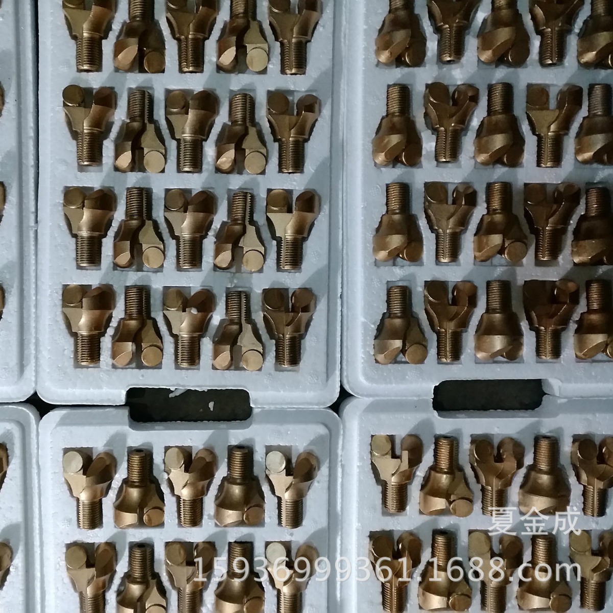 锚杆  金刚石复合片钻头  30#半片平片合金钻头  厂家直销