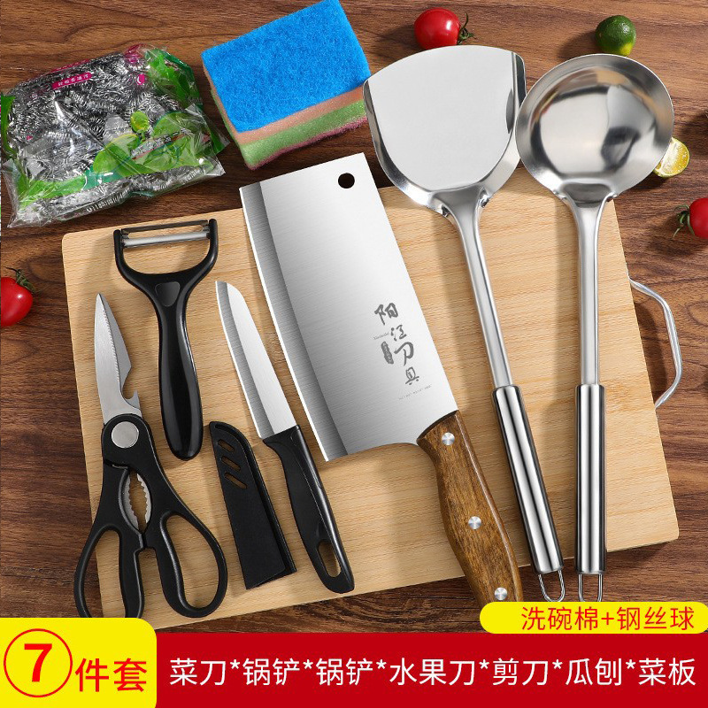 Cortar y cortar cuchillo de cocina antiguo cuchillo de corte de huesos de doble propósito cuchillo de corte de carne doméstico método de corte de carne frutas forjadas a mano Longquan